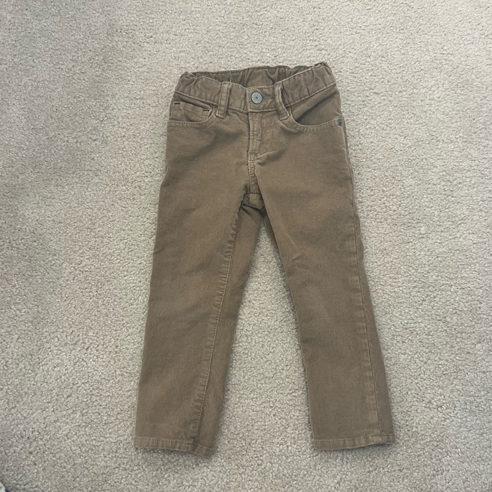 Gap Tan Corduroy pants Size 3